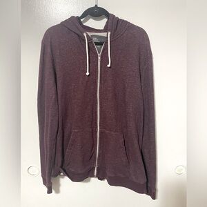 H&M women hoodie burgundy size XL